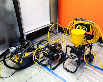 аппараты безвоздушного и воздушного распыления Wagner